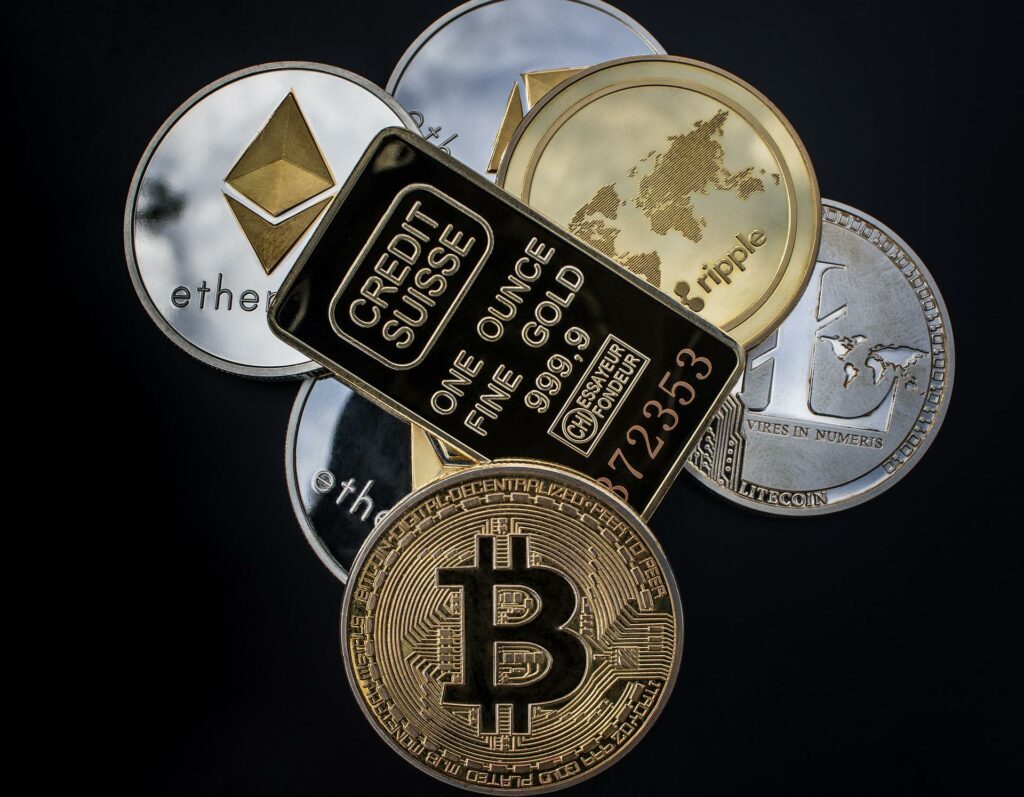 l'or et le bitcoin